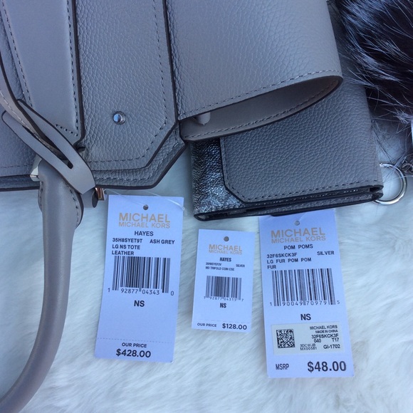 3pcs Michael Kors Hayes LG NS  tote bag - Picture 6 of 7